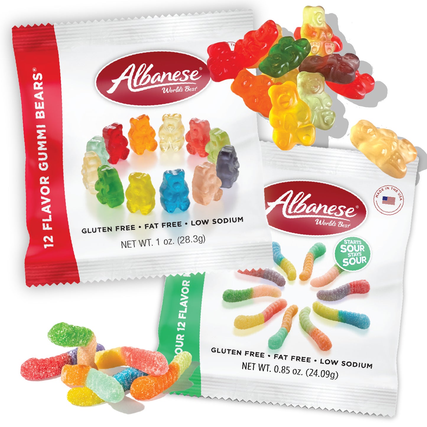 Albanese $1.00 Sweet & Sour Gummies