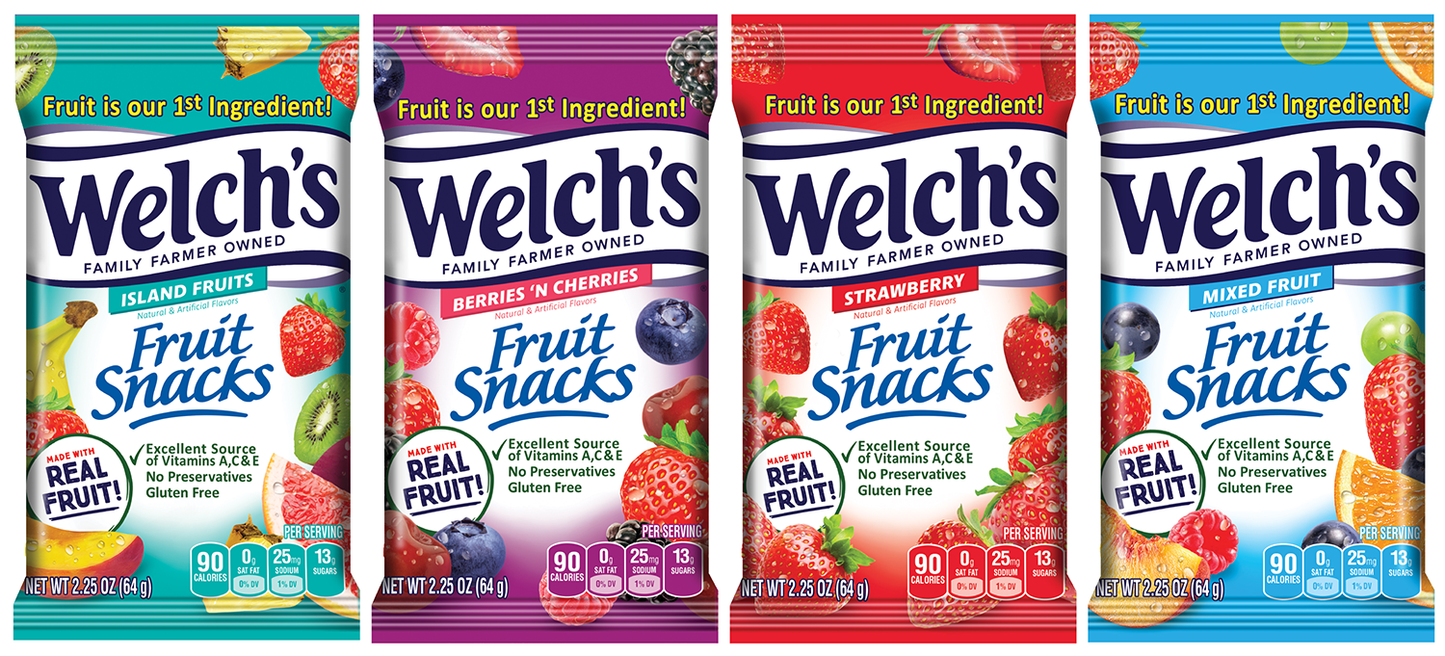Welch's Fruit Snacks $2.00 Variety Pack