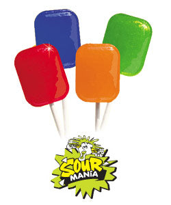 Sour Mania Lollipops