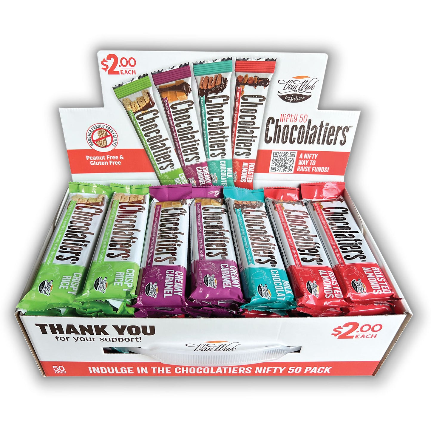 Chocolatiers Nifty 50 $2.00 Variety Pack