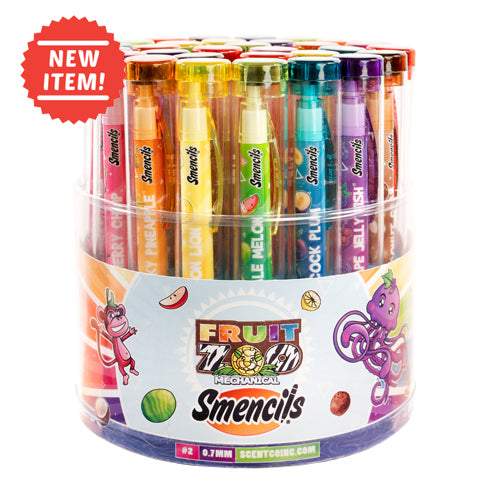 Fruit Zoo Mechanical Smencils (Case)