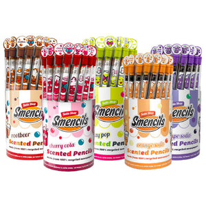 Educational Insights Smencils Scented Pencils, #2, 10 Scents, 50