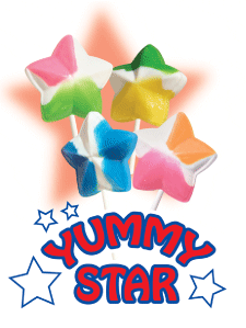 Yummy Star Lollipops