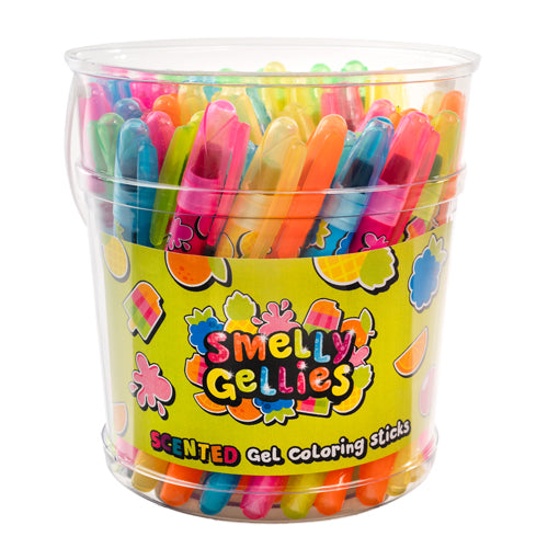 Smelly Gellies Gel Crayons (Bucket)