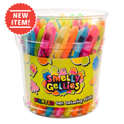 Smelly Gellies Gel Crayons (Case)