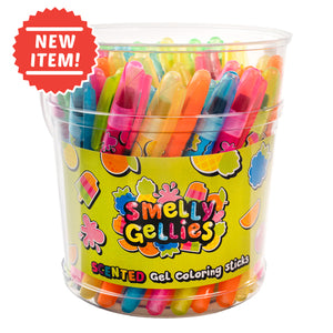 Smelly Gellies Gel Crayons (Bucket)